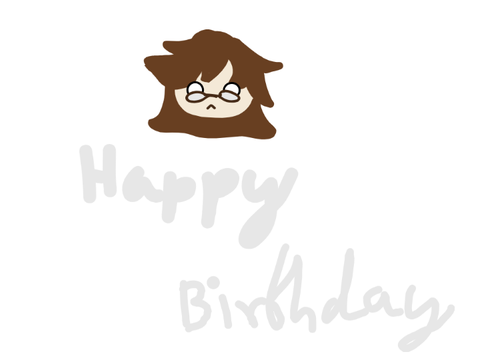Happy birthday to my teacher!