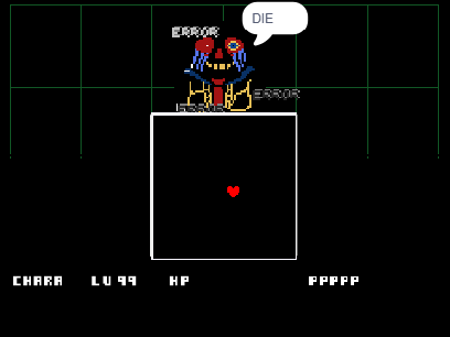 UnderTale The Error Sans FIGHT