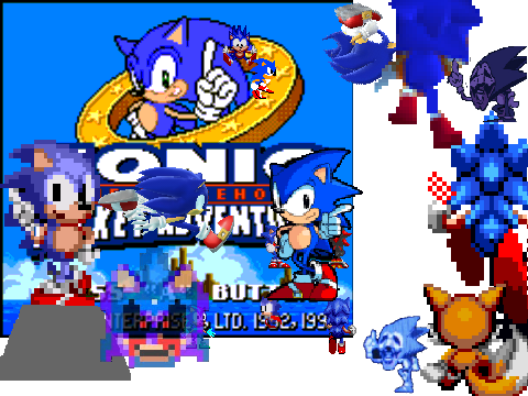sonic random sprites