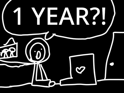 1 year?!