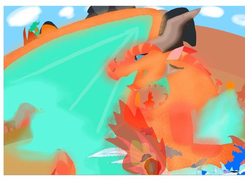 Drawing contest entry