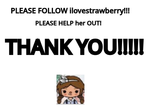 FOLLOW ilovestrawberry