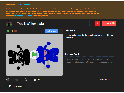 WHO FALSE REPORTED MY PROJECT???