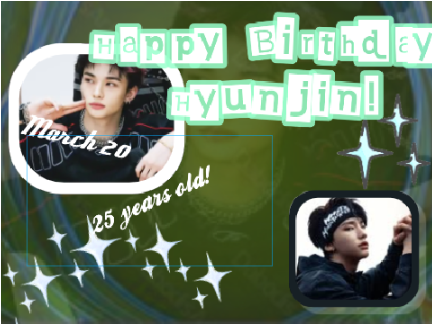 Happy birthday Hyunjin!