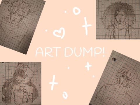 TRAD ART DUMP!!! (literally just CRK and PJO)