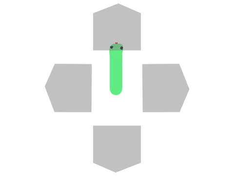 Snake game mobile mode