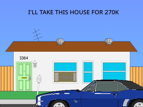 Can I have this house?