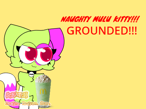 Mulu Kitty steals a shamrock shake from McDonald's on St. Patrick's Day and gets grounded