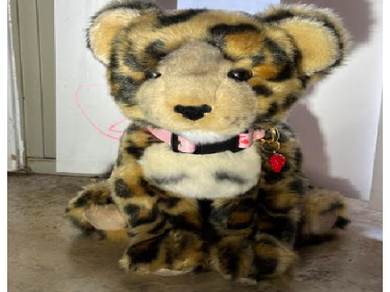 Zuko my leopard plush