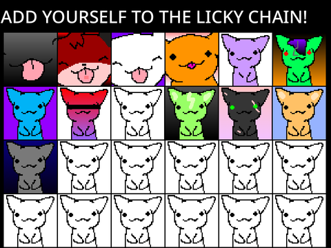 Add yourself to the Licky Chain! remix remix remix remix remix remix remix
