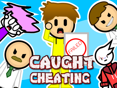 CAUGHT CHEATING (feat.@GLITCHDK - @AnimationPlusMore)