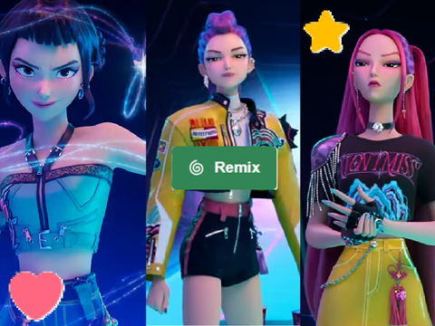 Who's your favorite Huntrix member? remix