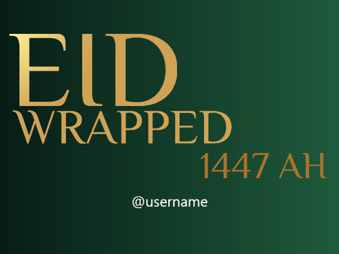 EID Wrapped- Template
