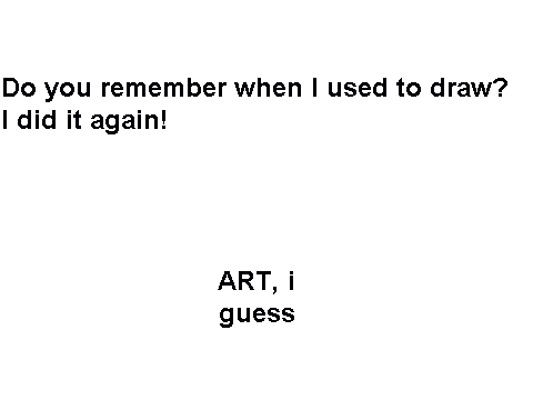 OMG I DID AN ART