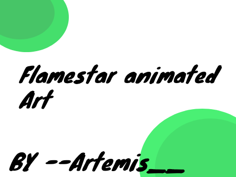 Animated Flamestar Art for Path Of Order