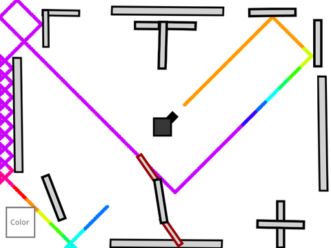 Laser beam Playground but with more mirrors