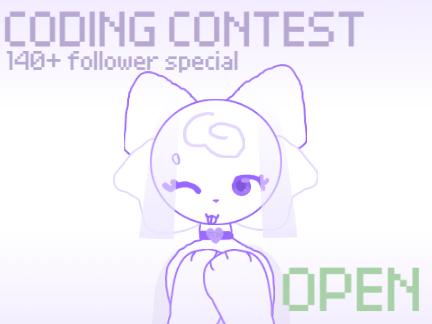 Coding contest ☆ 140+ followers special ☆ OPEN