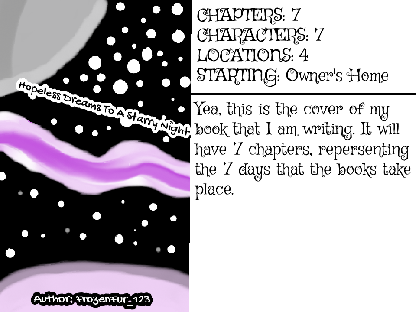 Hopeless Dreams To A Starry Night: Cover