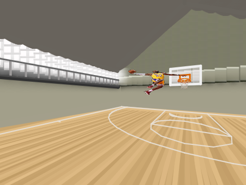 bobtech web demo 1 - basketball court 3D