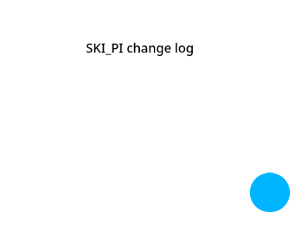 SKI_PI game change log