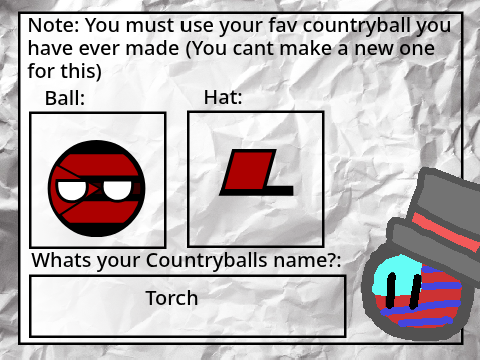 You want to be in Paper Countryballs :D remix