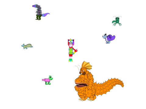 idk some game with many characters