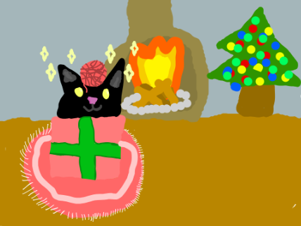 ⯎kitty drawing⯎