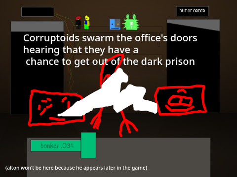 Storyboard for intro cutscene
