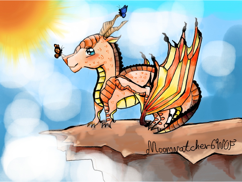 Wings of Fire Sky Art 0.25