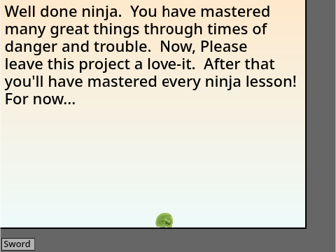 The Ninja but you play as Doug