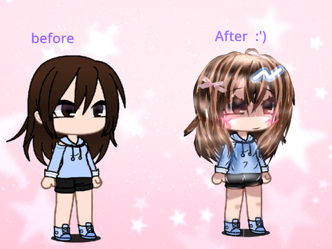 Here's your edit!! :D