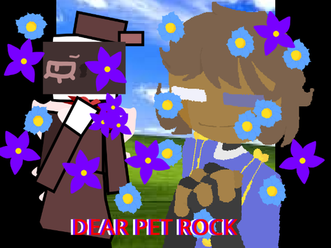 dear pet rock. _I^_^I_ fake collab