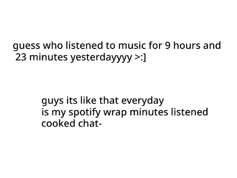 is my Spotify wrap cooked ;-;