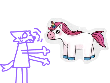 Unicorn // Lip-sync practice // animation