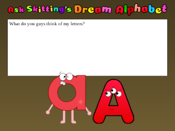My question for all the letters