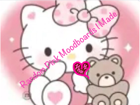 Random Pink Moodboards I Made