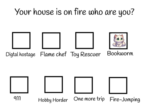 Your house is on fire who are you? Remix Chain