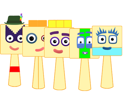 Sprunki Numberblocks 21 - 25