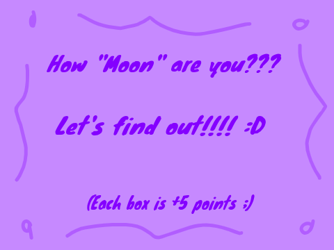 How "Moon" are you???? remix