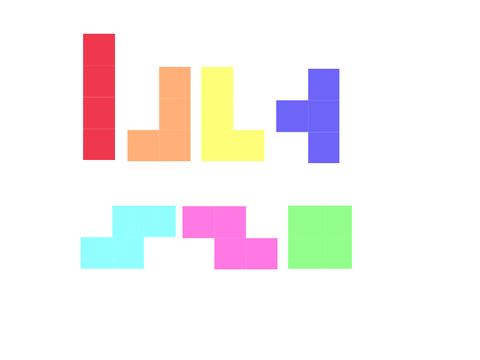 one-sided tetromino band (my take)
