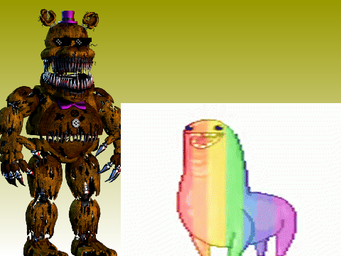 Fredbear's llama dance!