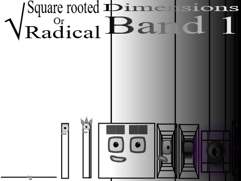 Square rooted / Radical dimensions band 1