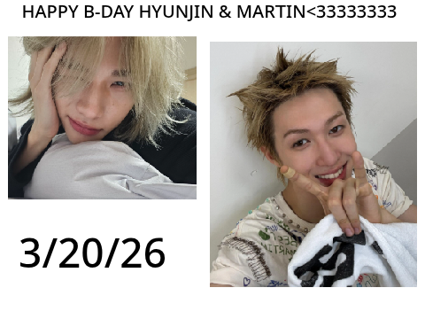 HAPPY B-DAY TO THEM<3