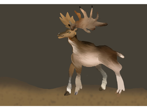 Megaloceros Concept art 