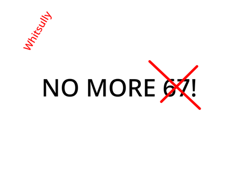 Remix and sign if you don’t like 67