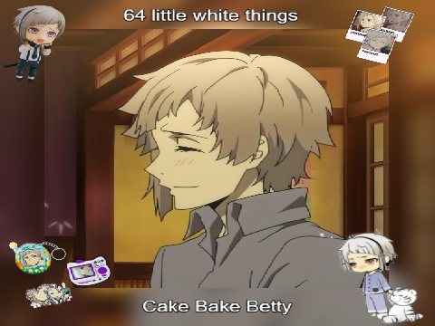 || 64 little white things - Cake Bake Betty ||