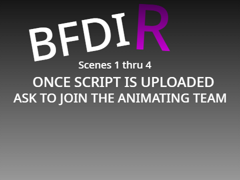BFDIR 1 scenes WIP