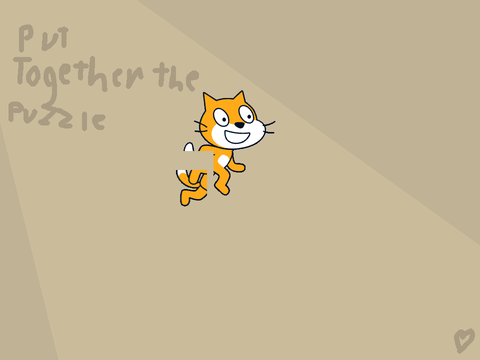 Scratch Cat puzzle!