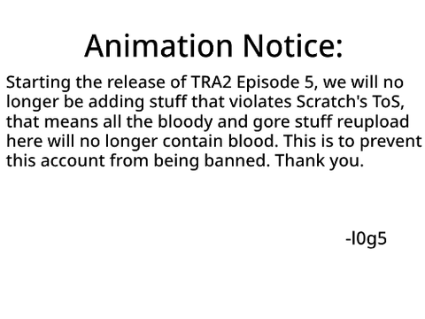 Animation Notice