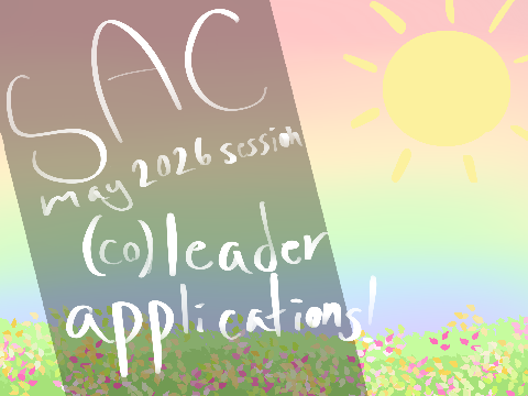 ❀~SAC April 2026 (co)leader application :3~❀